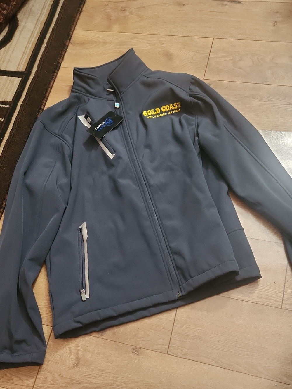 NWT Gold Coast Casino Navy Softshell Jacket